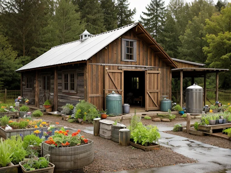 How I Built a Rainwater Collection System for My Vegetable Garden